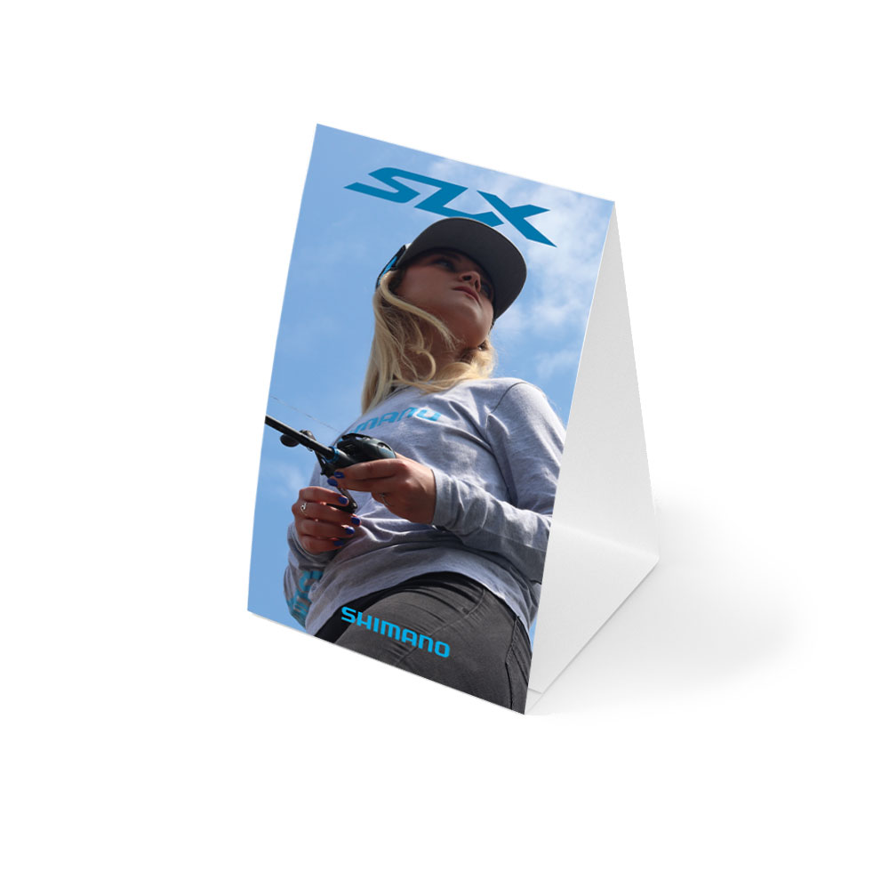 custom printed table top tent cards